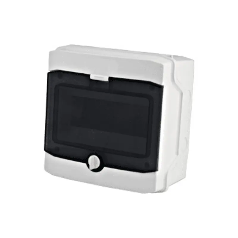 Tablou sigurante aplicat exterior IP65, 1 rând, 8UH, Schrack