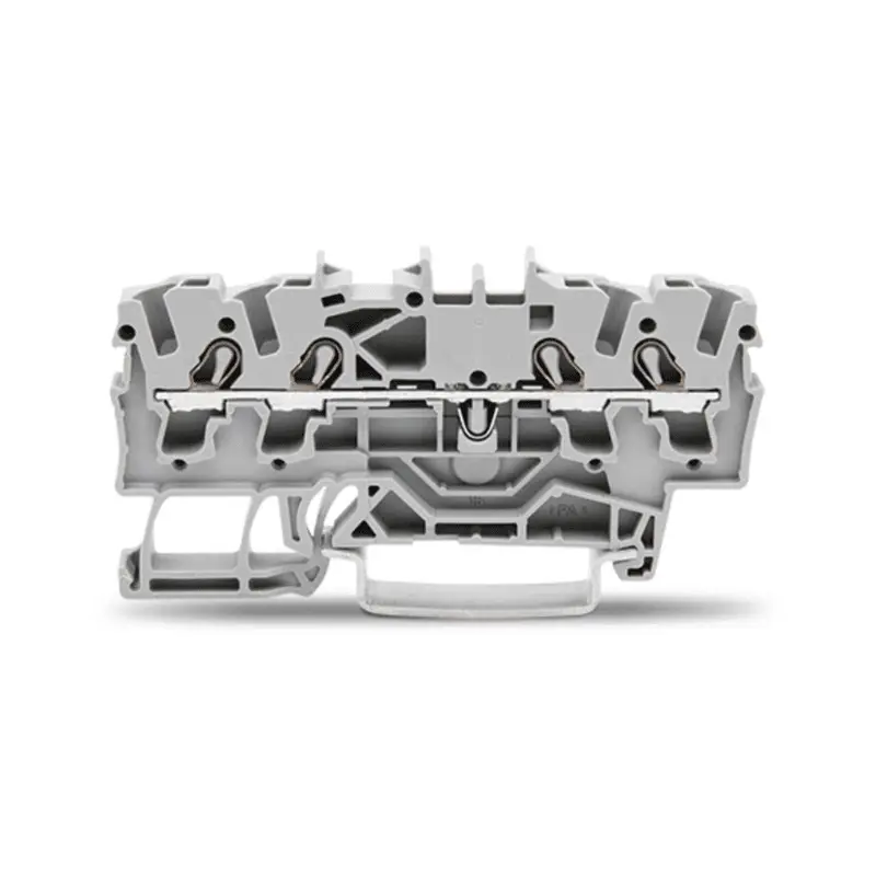 Clema sir WAGO Topjob 2002-1401 cu 4 conductori 24A, 0.25 mm² – 2.5 mm²