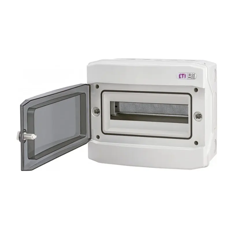 Tablou siguranțe aplicat exterior IP65, 1 rând, 12UH ETI – 12PT