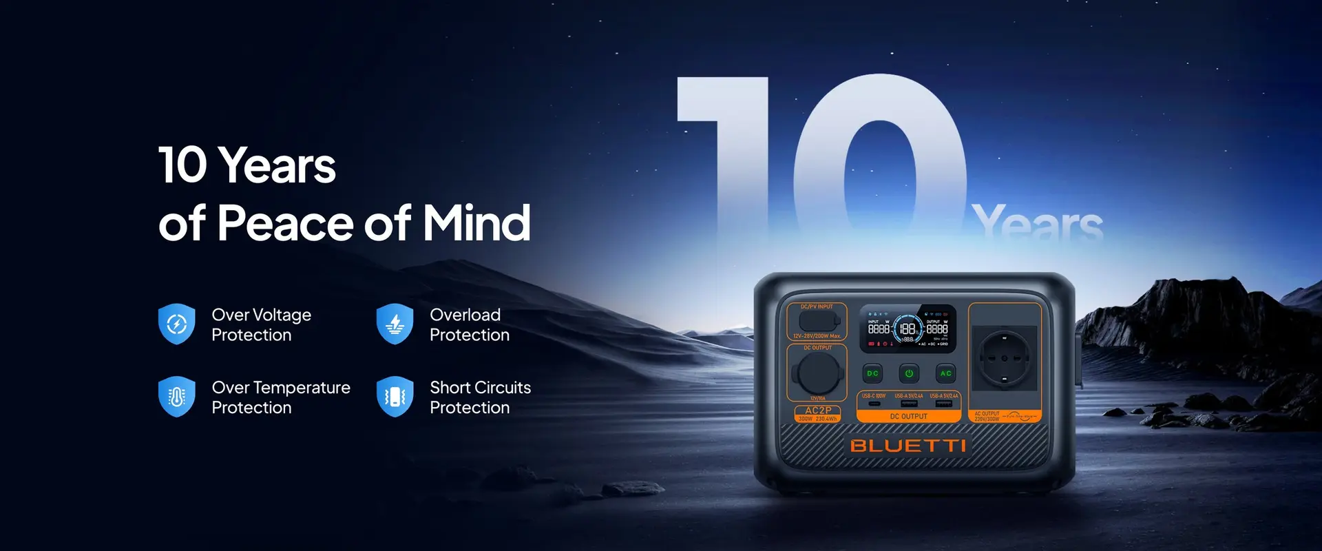 Baterie Stație Portabilă Bluetti 300W, Încărcare solară sau la priză — imagine descriptivă 5