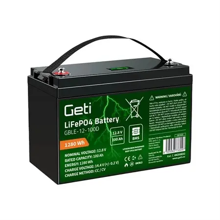 Acumulator LiFePo4 12,8V 100Ah GETI — imaginea 1