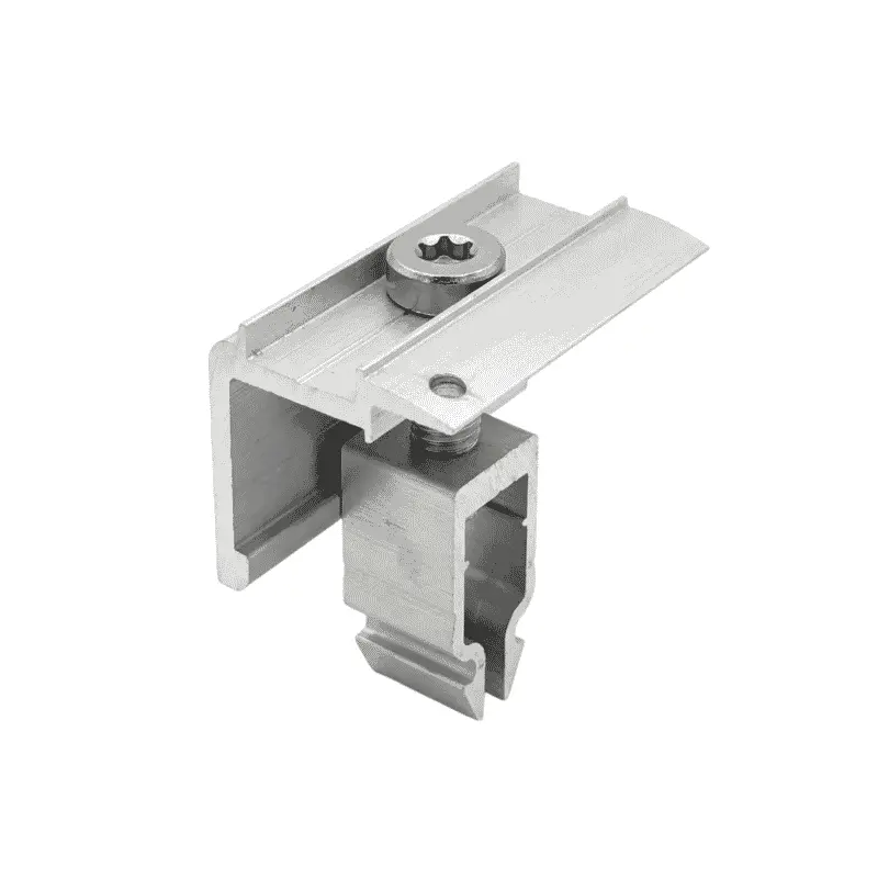 Clema capat panouri fotovoltaice 30mm pentru Profil Tip H