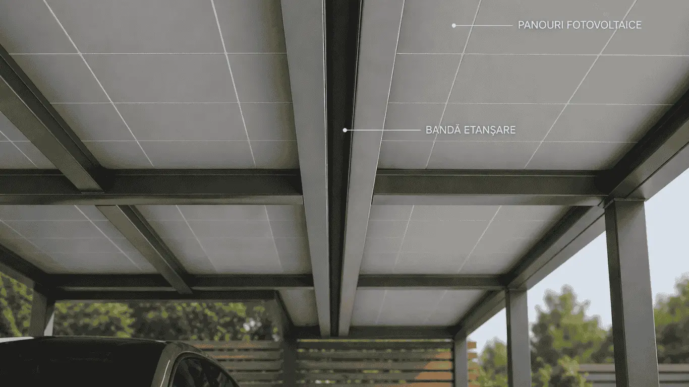 Garnitura/Banda etansare pentru panouri fotovoltaice — imagine descriptivă 3